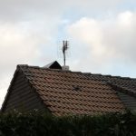 antenne modem 4G sur mât