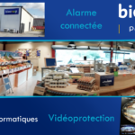 Biocoop installation alarme et caméra