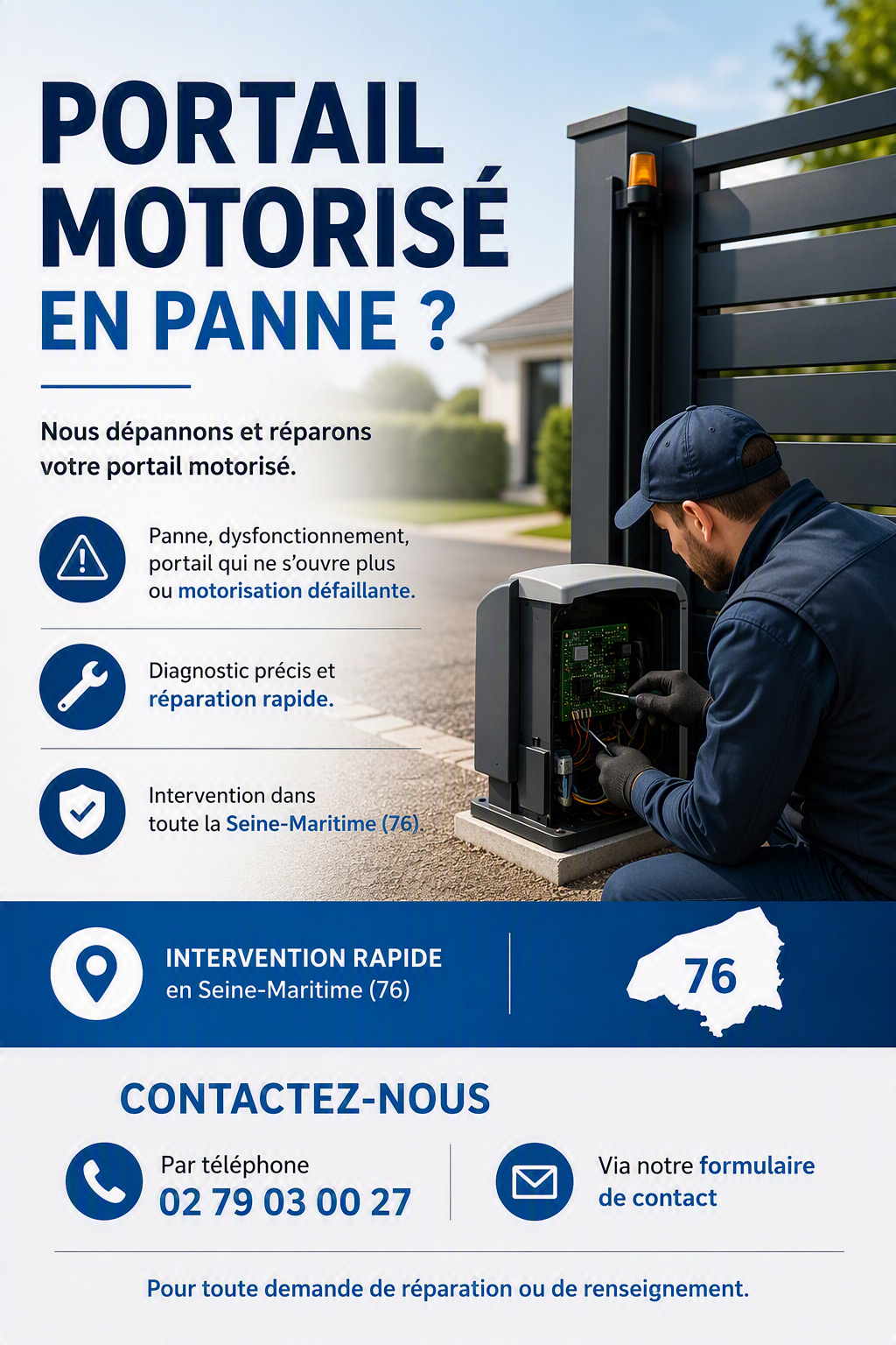 dépannage-portail-motorisé-is-informatiques-seine-maritime