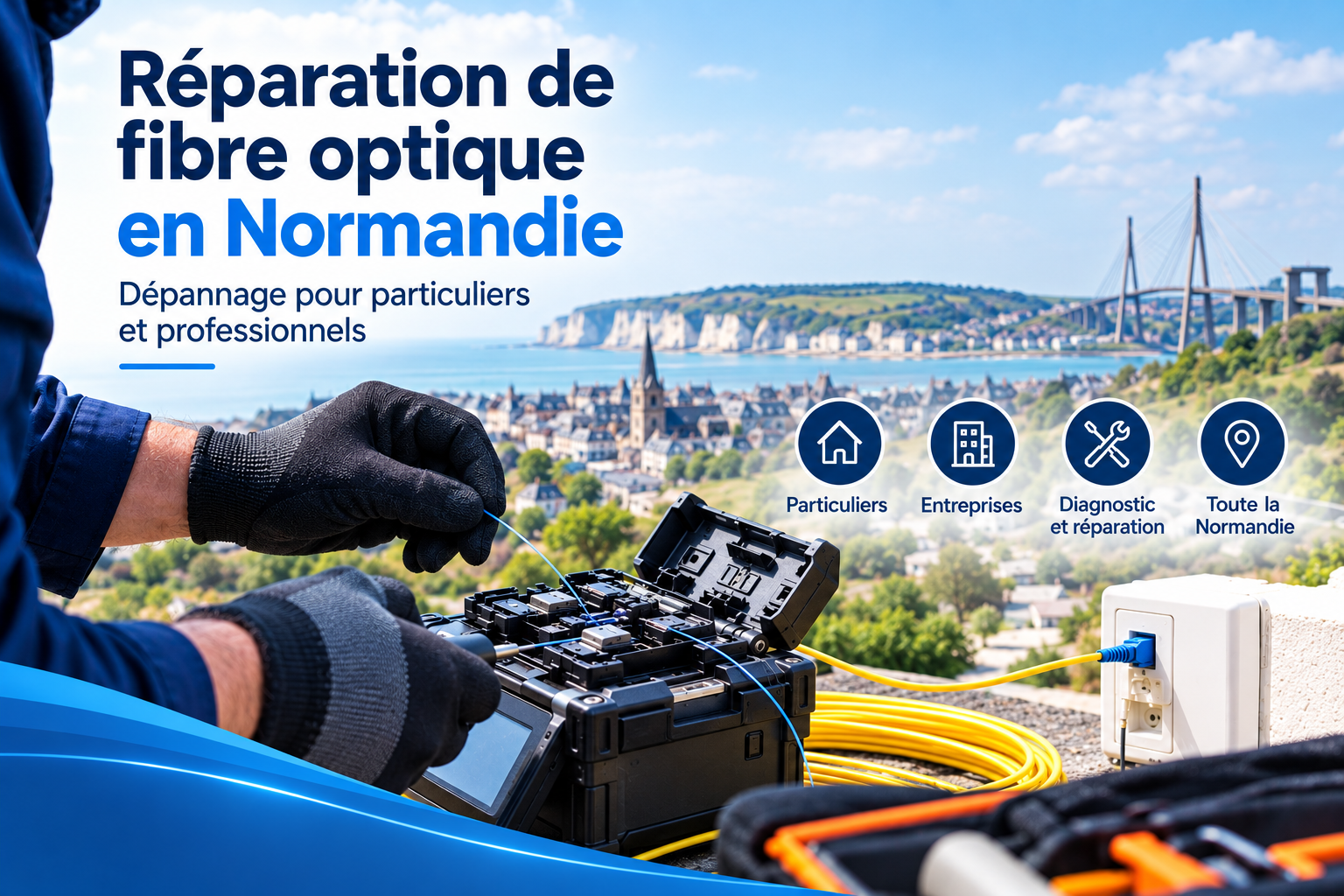 fibre-optique-réparation-normandie-is-informatiques